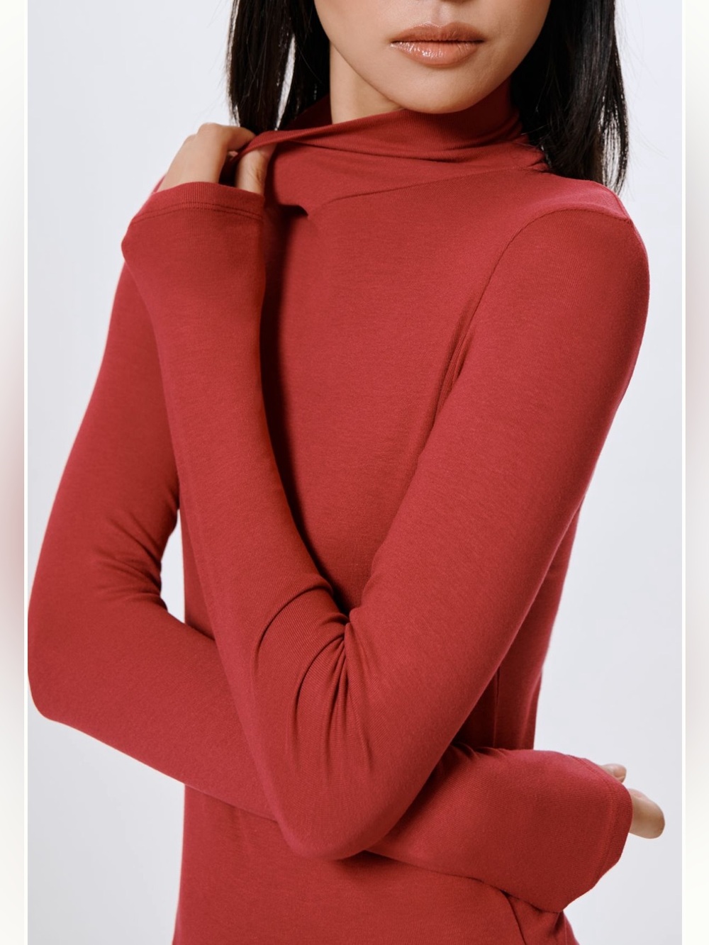 NWT Anthropologie Ribbed Long Sleeve Turtleneck